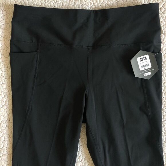 AVIA Women’s Active High Rise Flex Tech Mesh Leggings - Picture 7 of 8